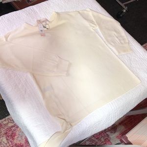 BCBGeneration long sleeve winter white sweater